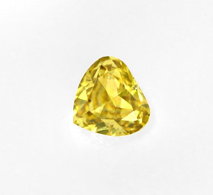 Foto 2 - Herz Diamant 0,10ct Fancy Intense gr. Yellow, D6907