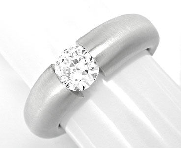 Foto 1 - Diamant-Spann Ring 18K/750 Weißgold massiv, S6025